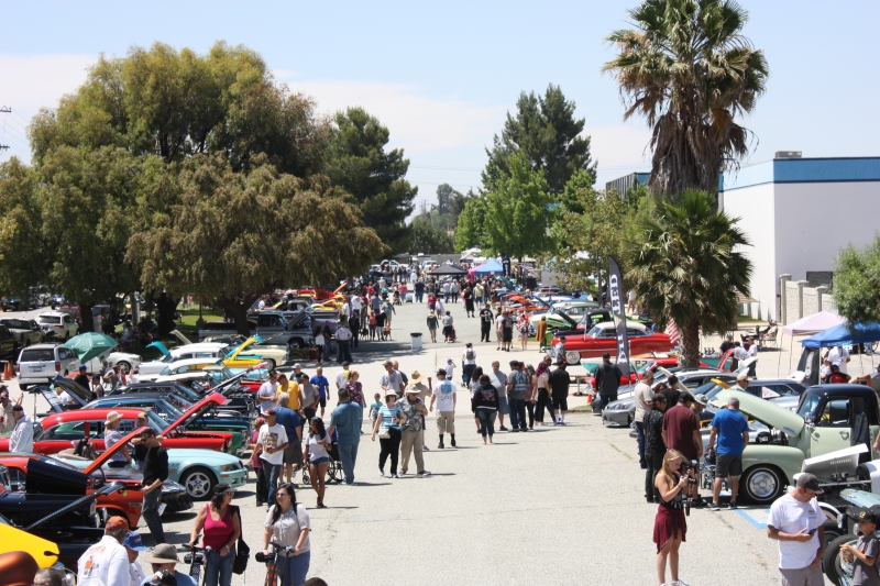 Top-Line Charity Car and Bike Show crowd